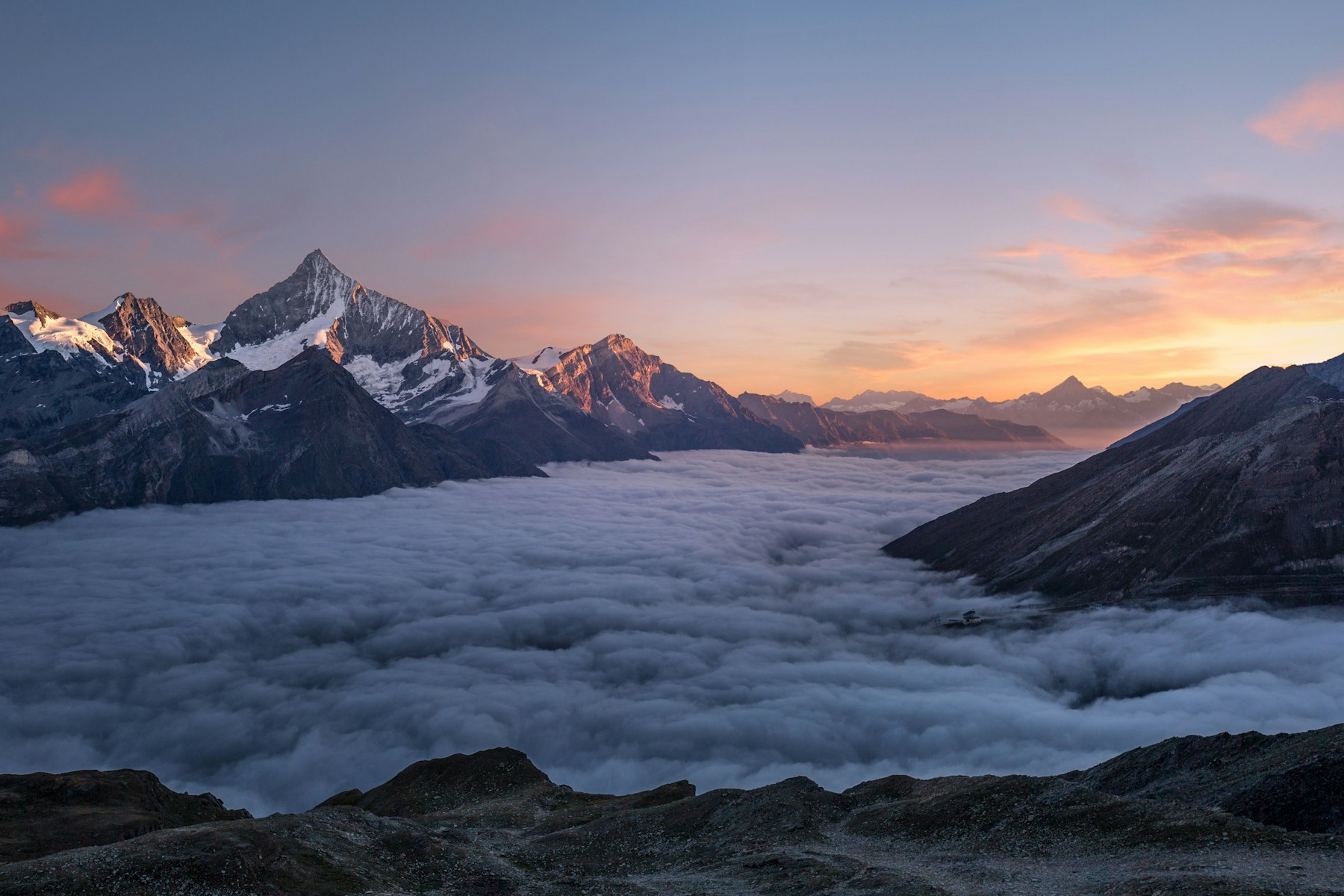 Sacred mountain landscape